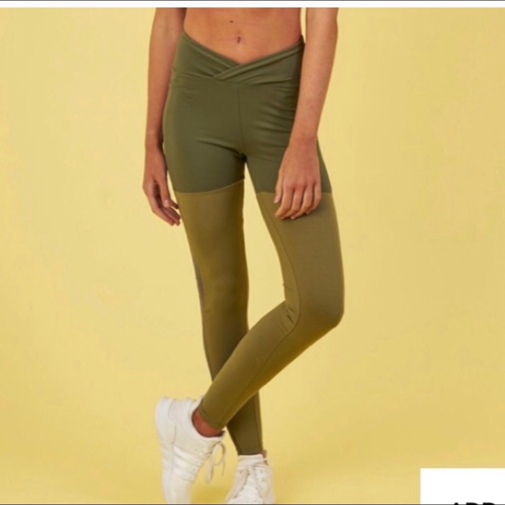 Gymshark Nikki B season 2 olive leggings